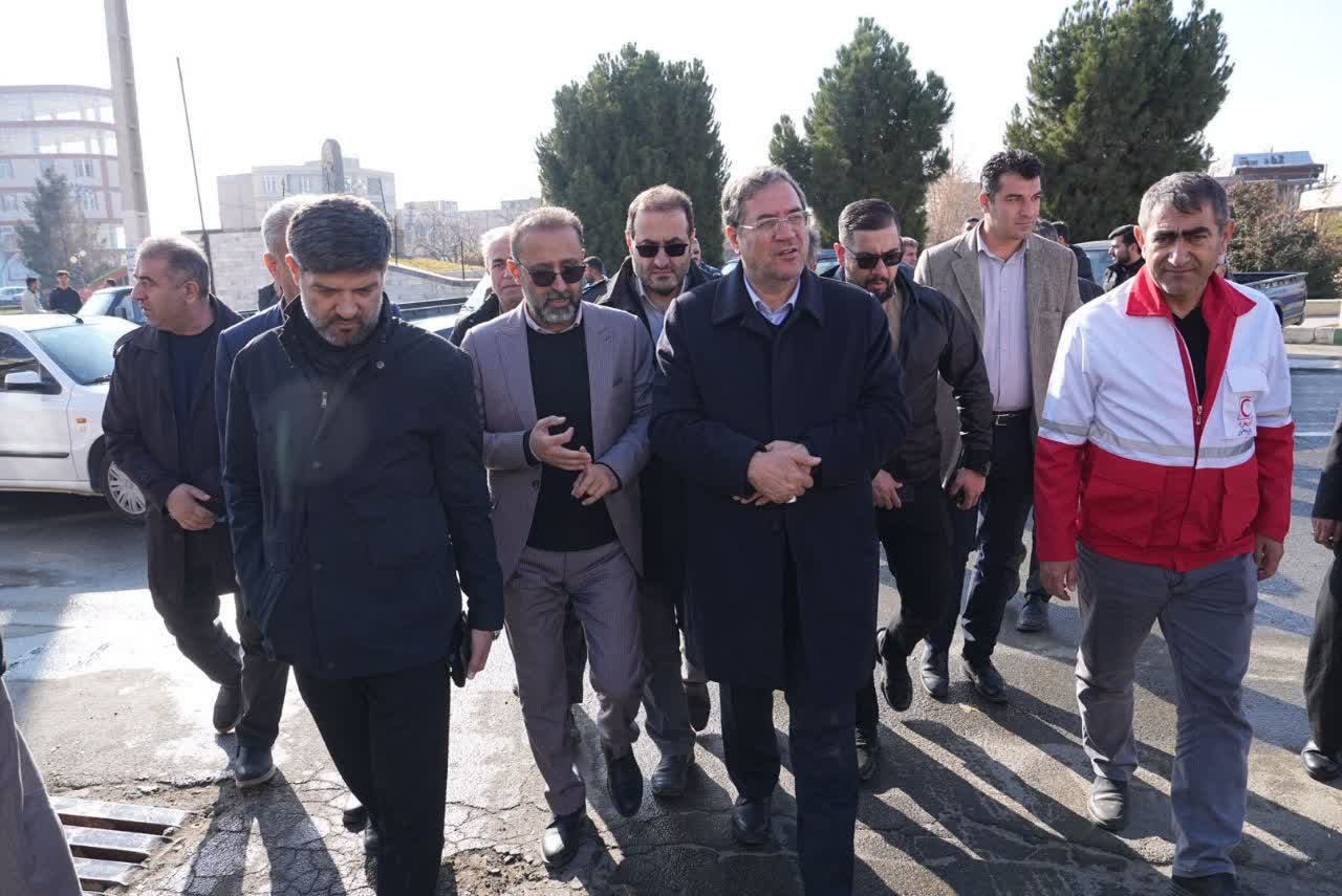 رونمایی از ماشین‌آلات جدید شهرداری اشنویه + تصاویر