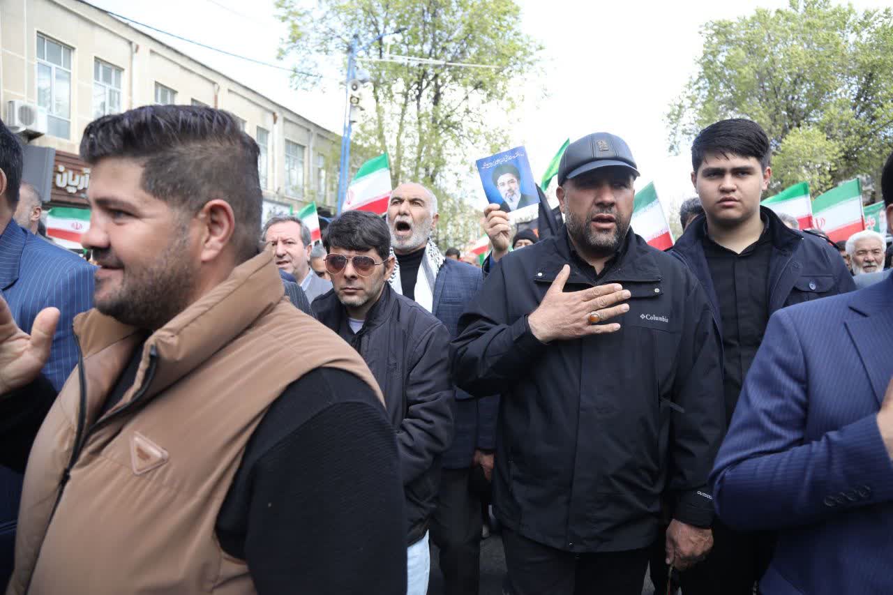 آلبوم تصویری / خروش یکپارچه مردم و مسئولان آذربایجان‌غربی در اربعین شهادت قائد امت اسلامی