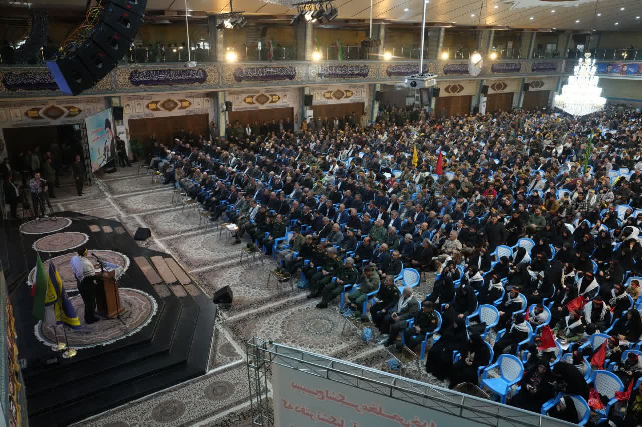 برگزاری همایش اقتدار بسیجیان در ارومیه + تصاویر