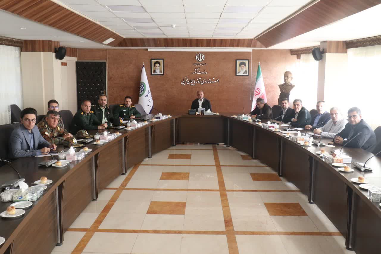 برگزاری جلسه شورای پدافند غیرعامل آذربایجانغربی + تصاویر