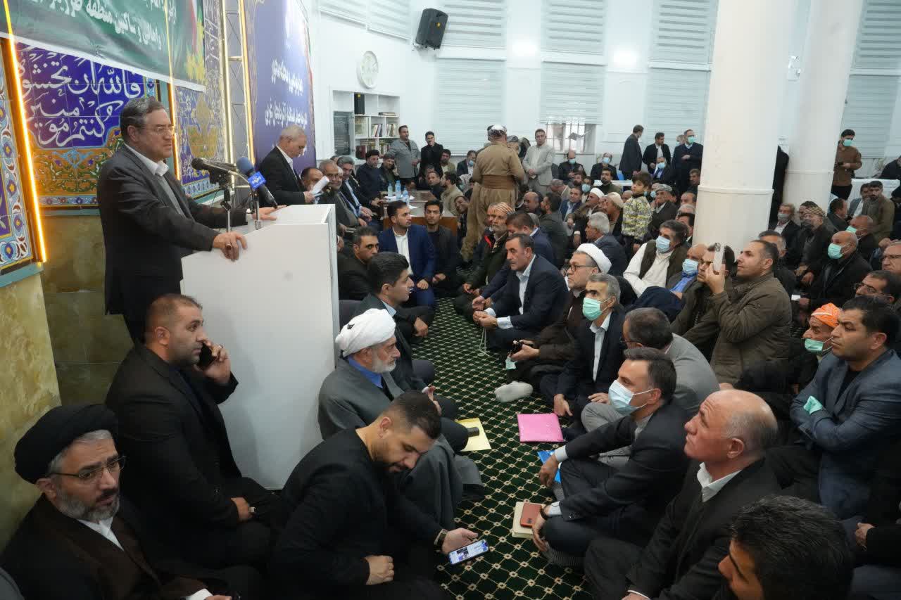 برگزاری نشست استاندار آذربایجانغربی با اهالی منطقه طرزیلو ارومیه + تصاویر