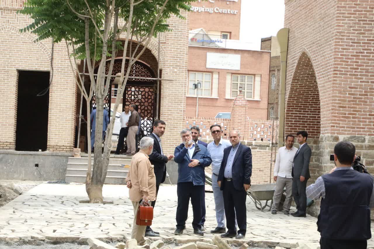 آلبوم تصویری / بازدید استاندار آذربایجانغربی از مسجد جامع ارومیه