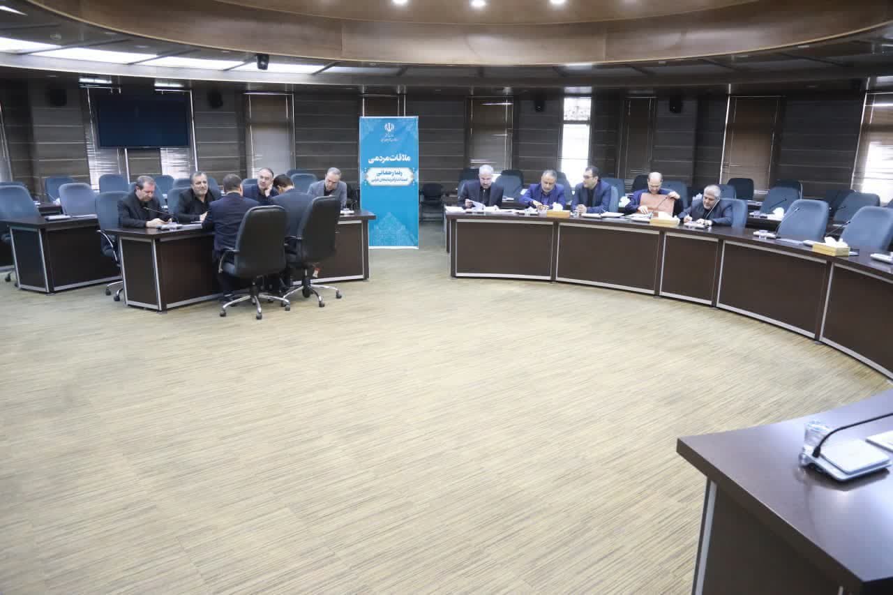 برگزاری ملاقات مردمی مدیران استانداری آذربایجانغربی + تصاویر