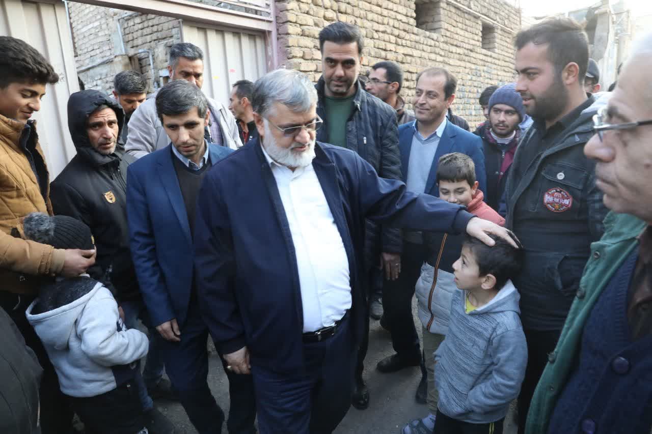 آلبوم تصویری / بازدید استاندار آذربایجانغربی و رئیس سازمان مدیریت بحران کشور از مناطق زلزله زده شهرستان خوی
