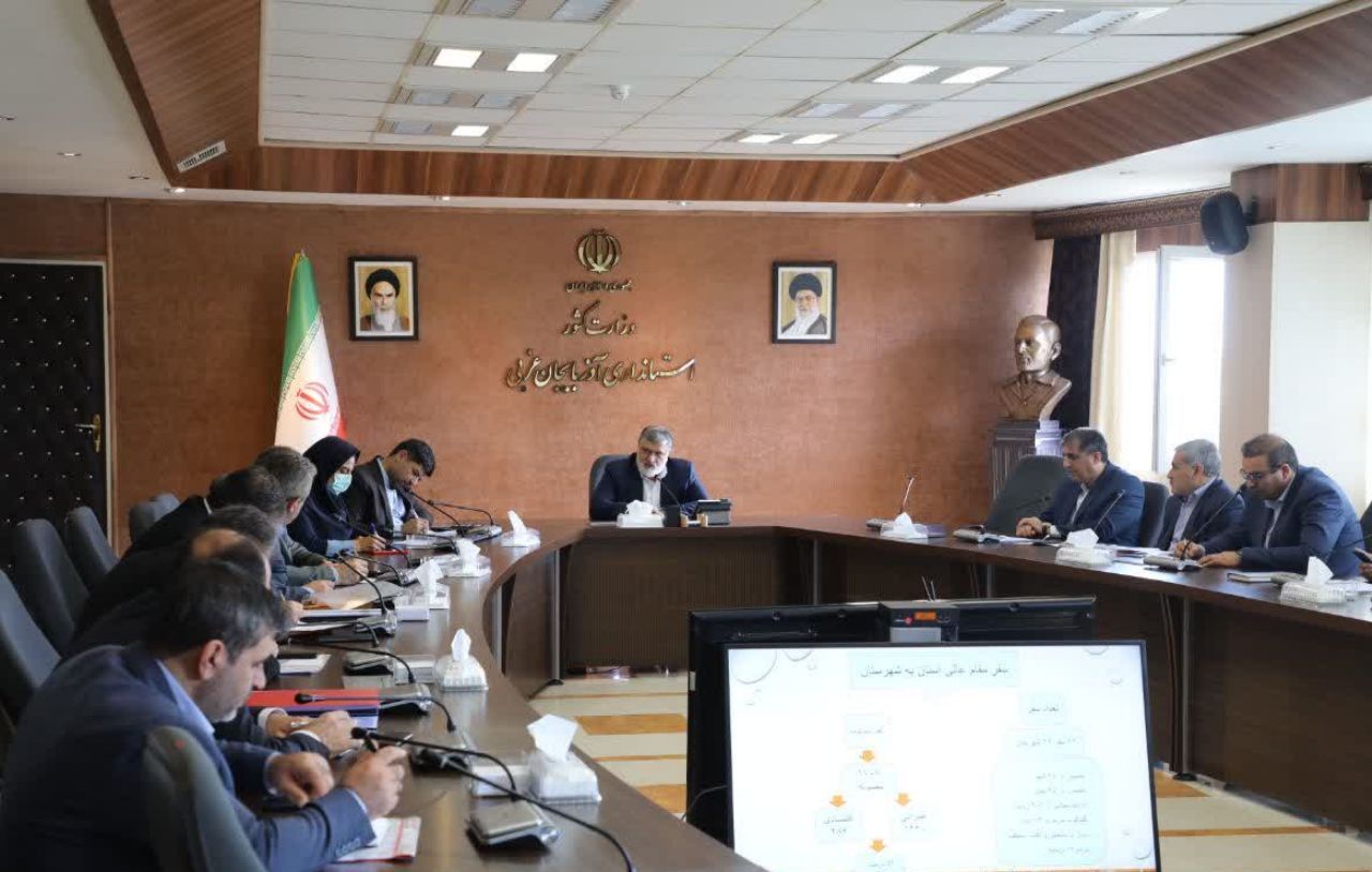برگزاری جلسه بررسی برنامه های دستگاه های حوزه عمرانی آذربایجانغربی در راستای تحقق شعار سال + تصاویر