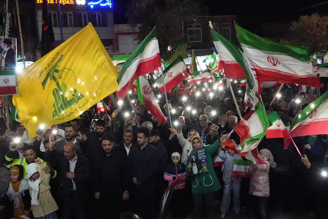 آلبوم تصویری / تداوم تجمعات شبانه مردم ارومیه