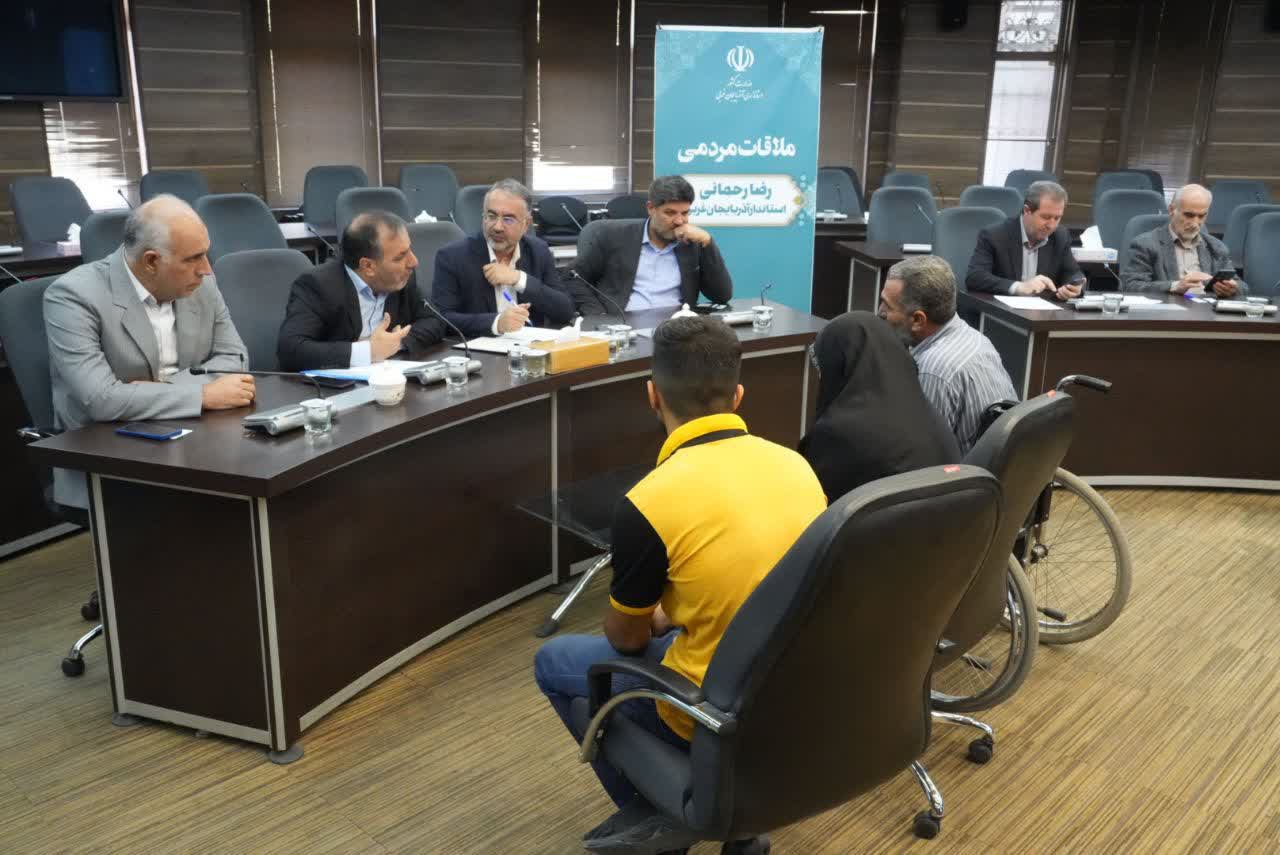 برگزاری ملاقات مردمی استاندار آذربایجانغربی + تصاویر