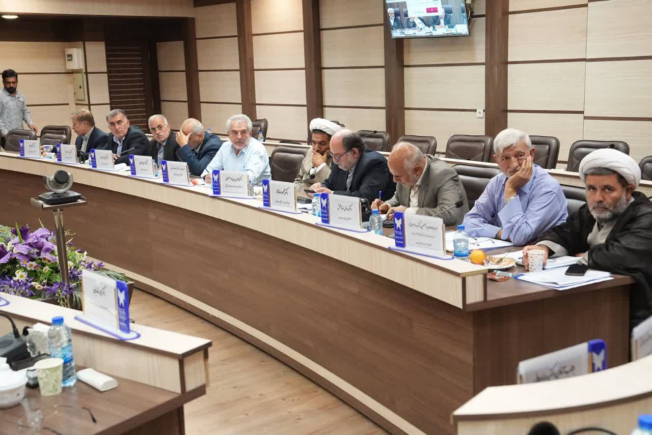 برگزاری جلسه هیأت امنای دانشگاه آزاد اسلامی آذربایجانغربی + تصاویر