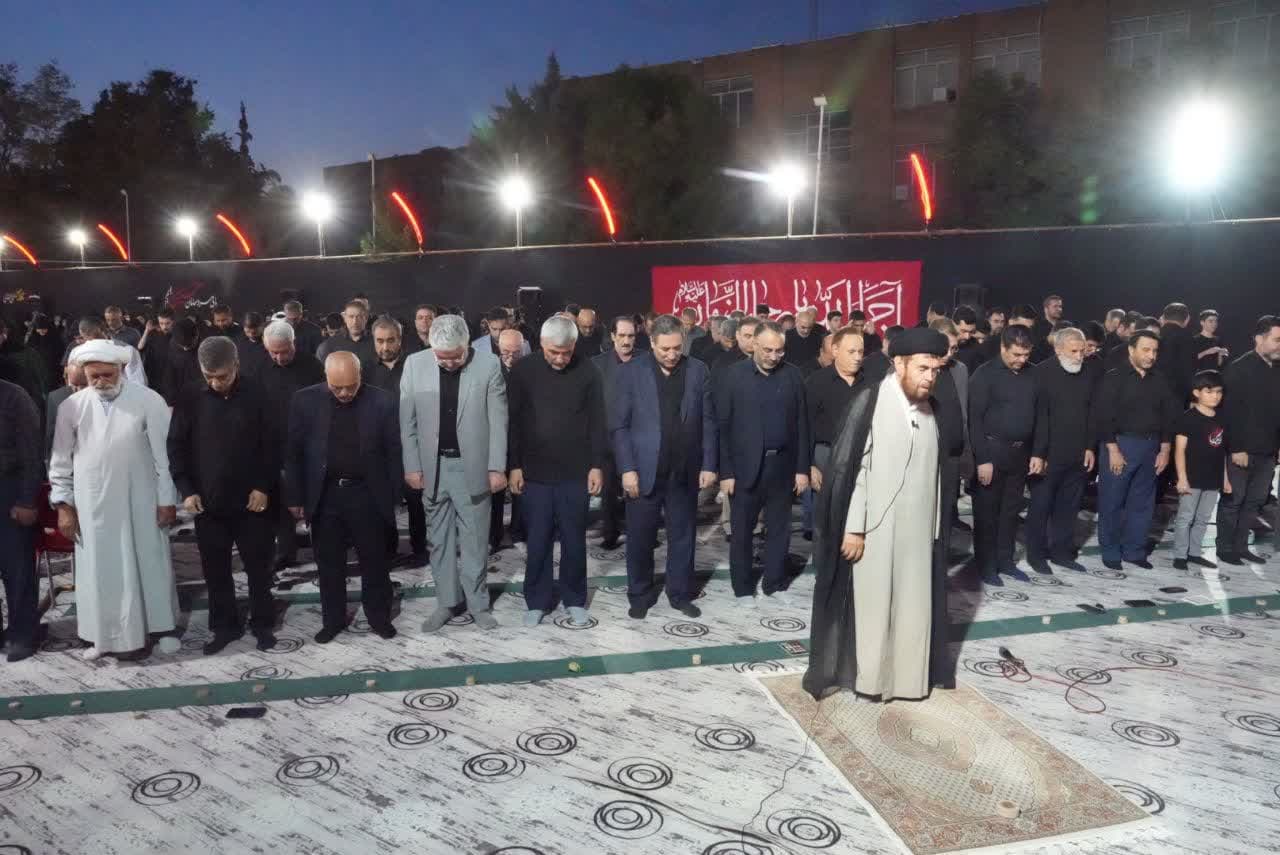 برگزاری آیین عزاداری شبهای محرم و شهادت اباعبدالله الحسین (ع) در مسجد امام علی (ع) ارومیه + تصاویر