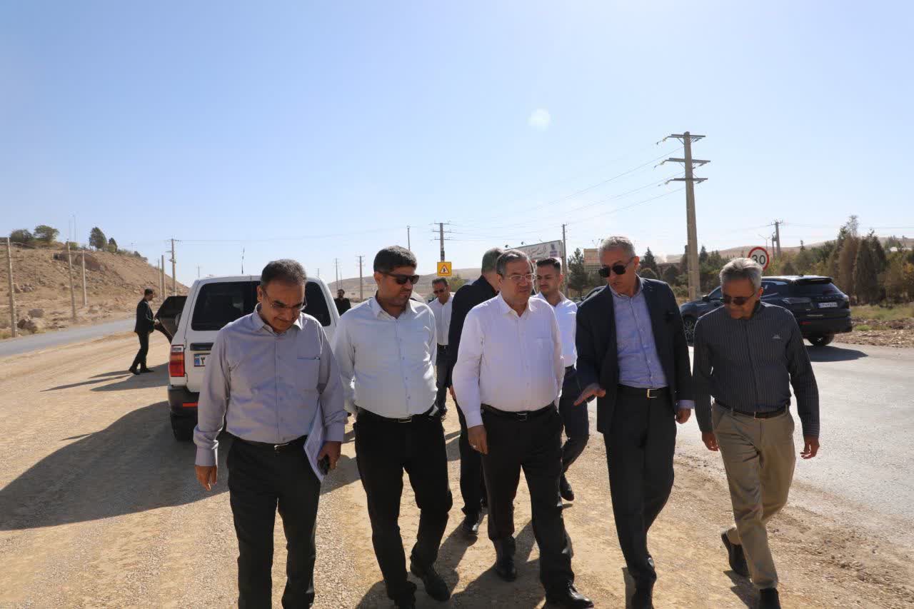 بازدید استاندار آذربایجانغربی از پروژه ساماندهی خروجی میاندوآب به سمت شاهیندژ + تصاویر