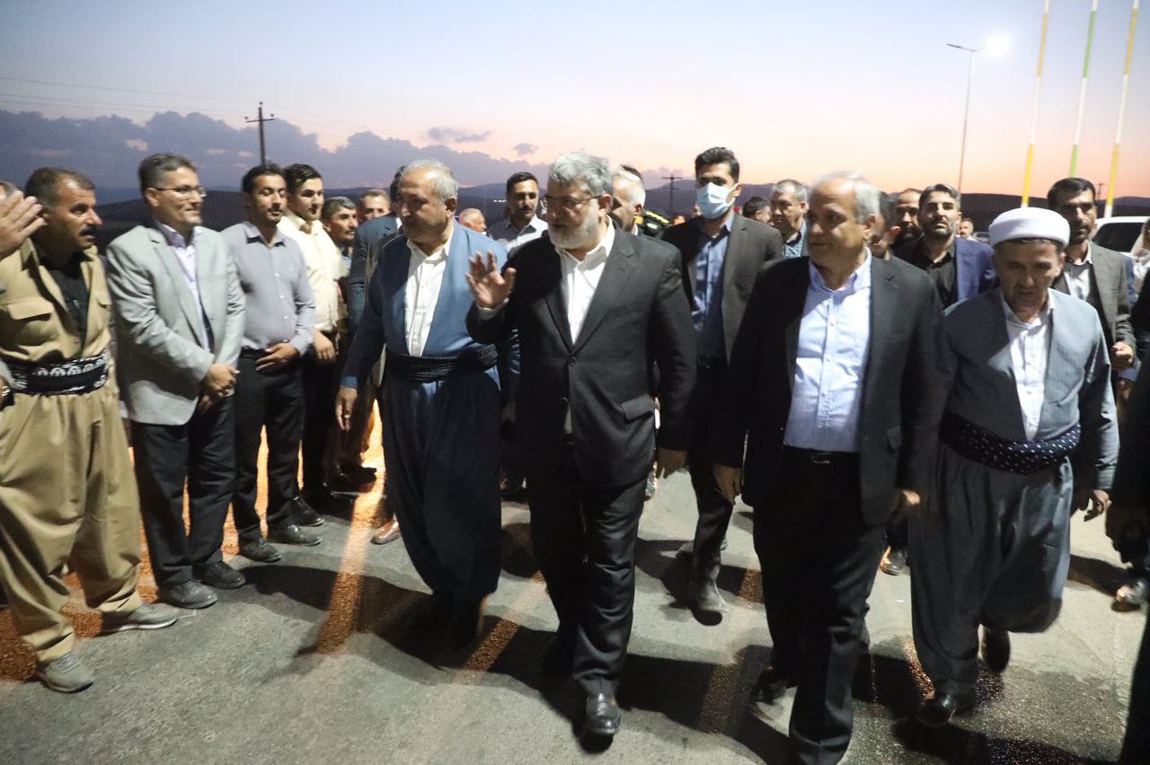 سفر استاندار آذربایجان غربی به شهرستان مهاباد + تصاویر