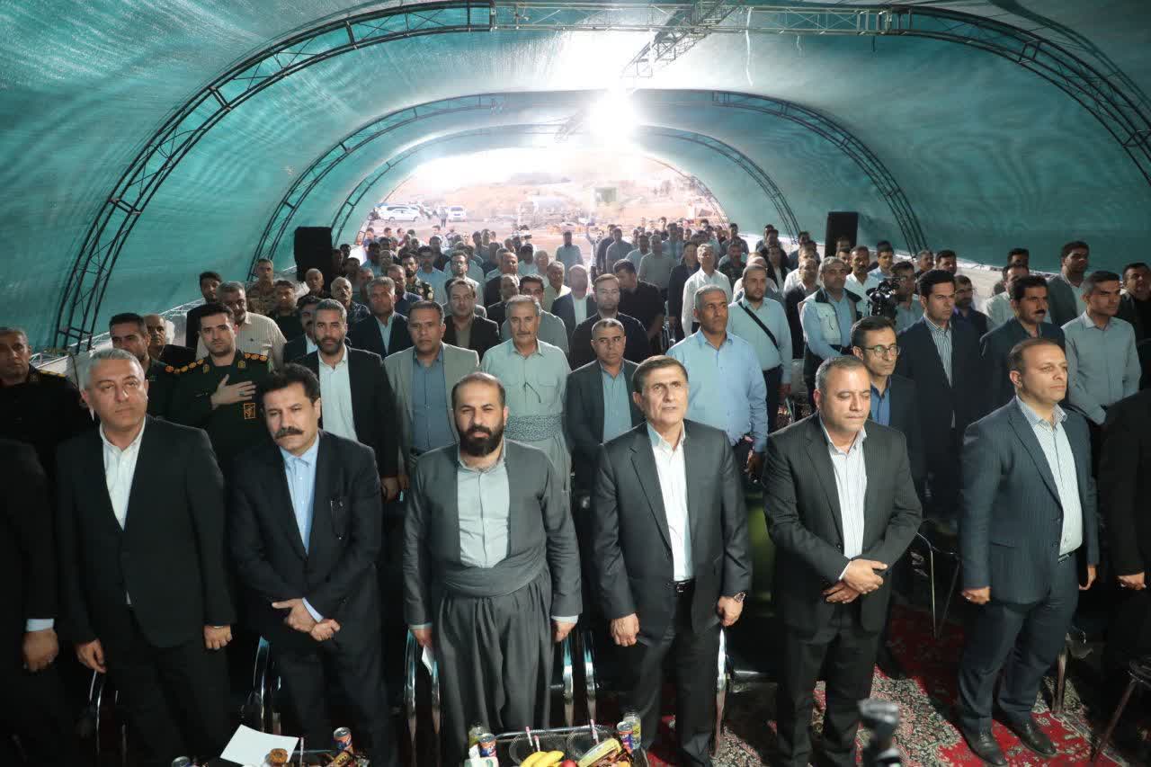 بهرهبرداری از قطعه دوم محور نقده - پیرانشهر + تصاویر