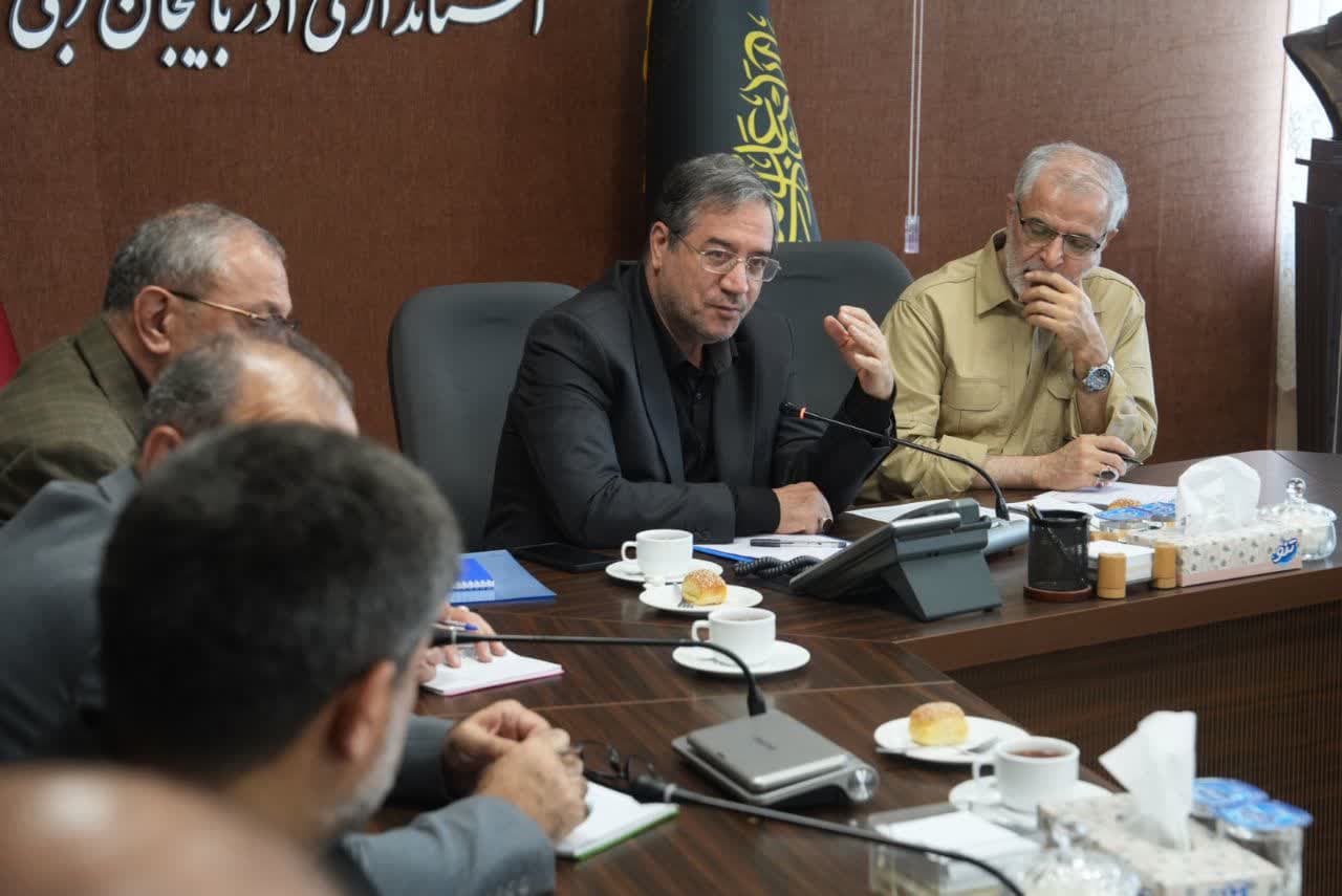 برگزاری جلسه ستاد اربعین آذربایجانغربی + تصاویر