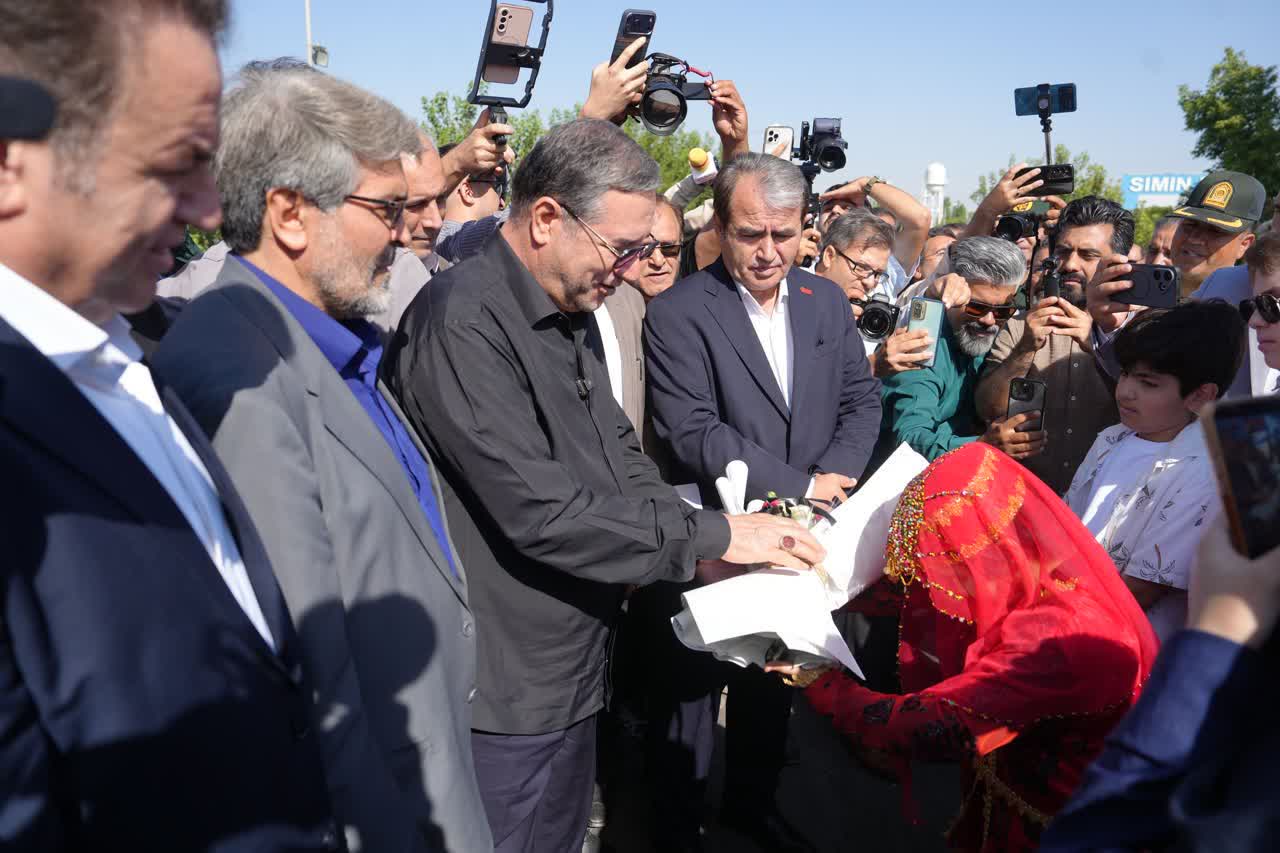 آغاز سفر استاندار آذربایجانغربی به شهرستان میاندوآب + تصاویر
