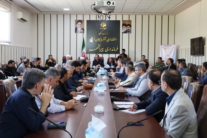برگزاری جلسه ستاد اربعین آذربایجانغربی در شهرستان پیرانشهر