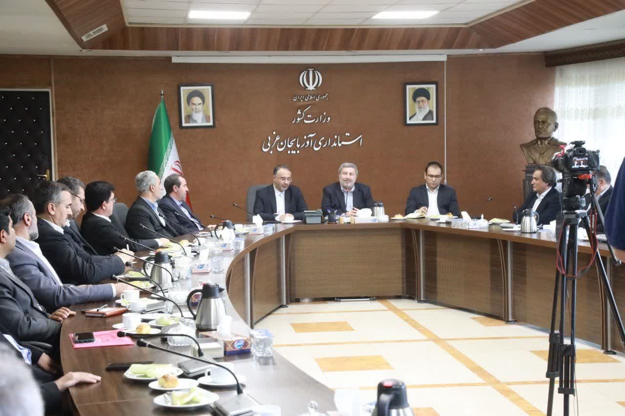 برگزاری نشست رئیس شورای اطلاعرسانی دولت با فرمانداران آذربایجانغربی + تصاویر