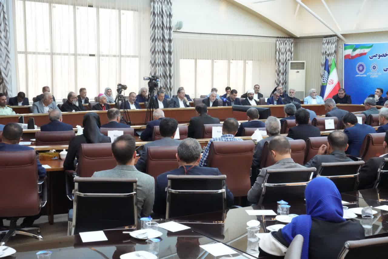 برگزاری جلسه شورای گفتوگوی دولت و بخش خصوصی آذربایجانغربی + تصاویر