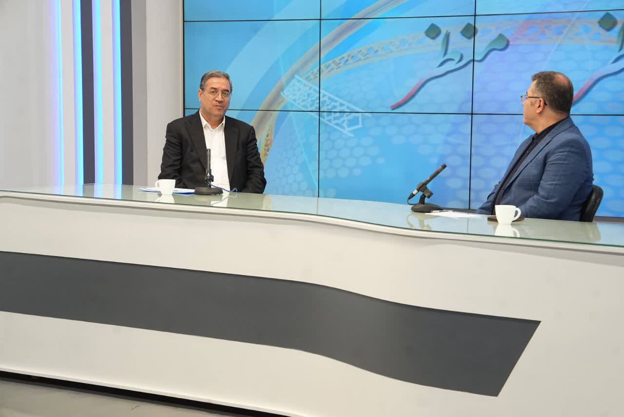حضور استاندار آذربایجانغربی در برنامه تلویزیونی "منظر" صداوسیمای مرکز استان + تصاویر