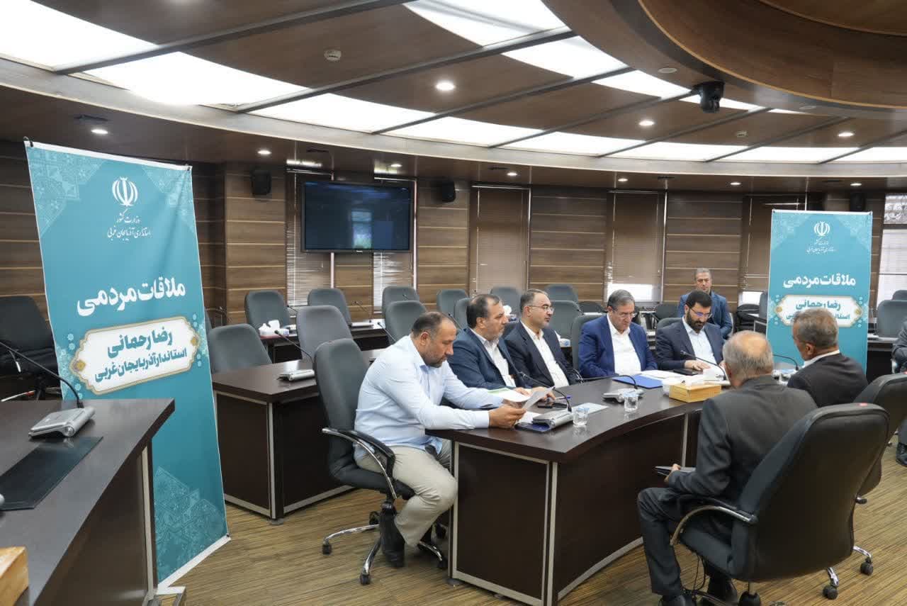 برگزاری ملاقات مردمی استاندار آذربایجانغربی + تصاویر