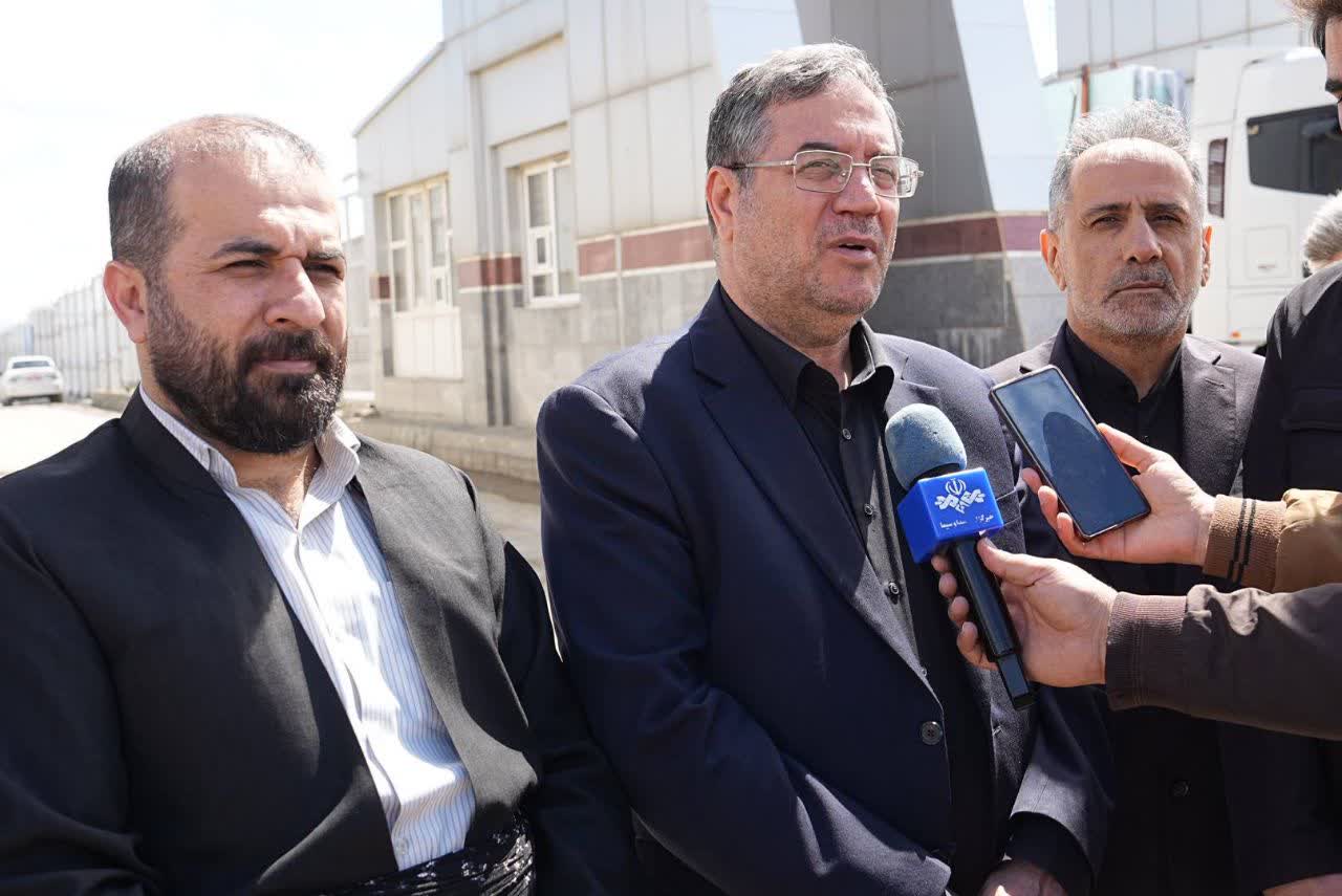 ارزیابی میدانی استاندار آذربایجان‌غربی از روند تردد و مبادلات مرزی در تمرچین + تصاویر