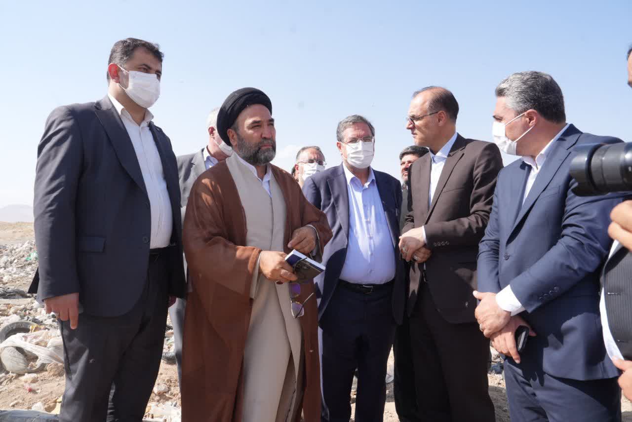 برگزاری آیین آغاز عملیات اجرایی پروژه ساماندهی سایت پسماند شهر ارومیه + تصاویر