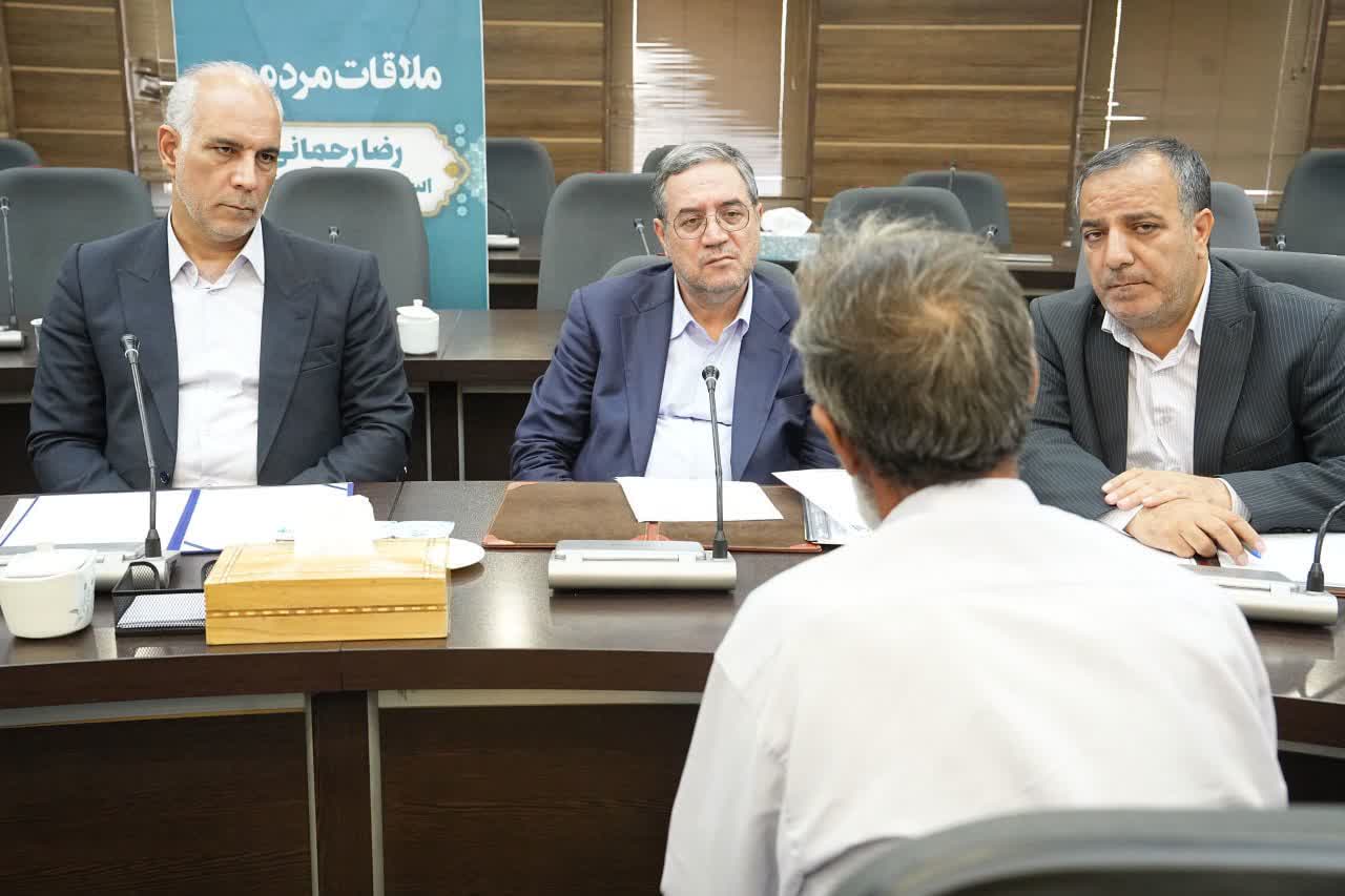 برگزاری ملاقات مردمی استاندار آذربایجانغربی + تصاویر