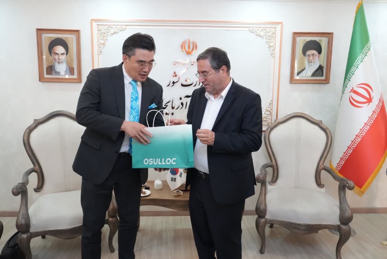 دیدار سفیر کره جنوبی در ایران با استاندار آذربایجانغربی + تصاویر