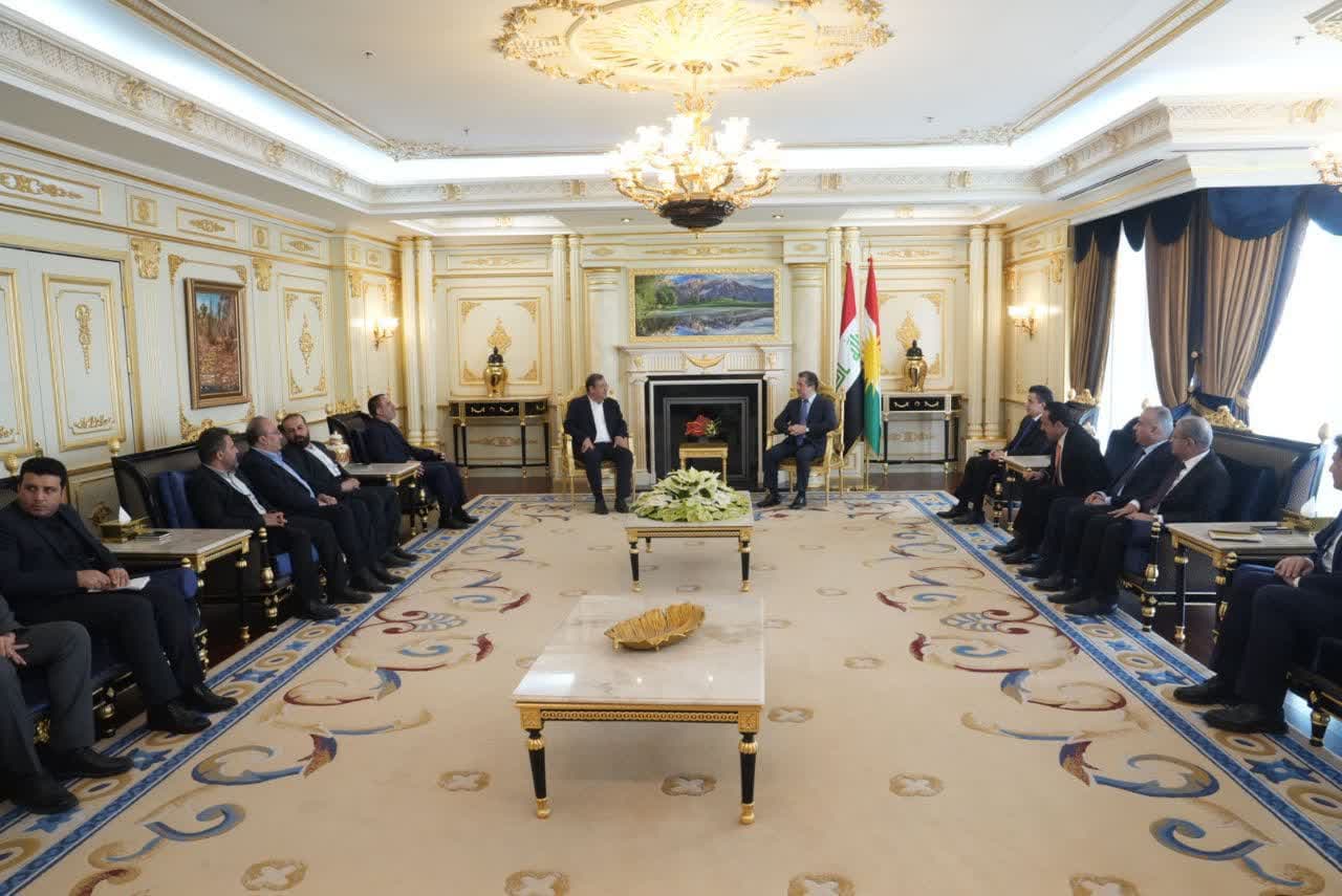 دیدار استاندار آذربایجانغربی با نخستوزیر اقلیم کردستان عراق + تصاویر