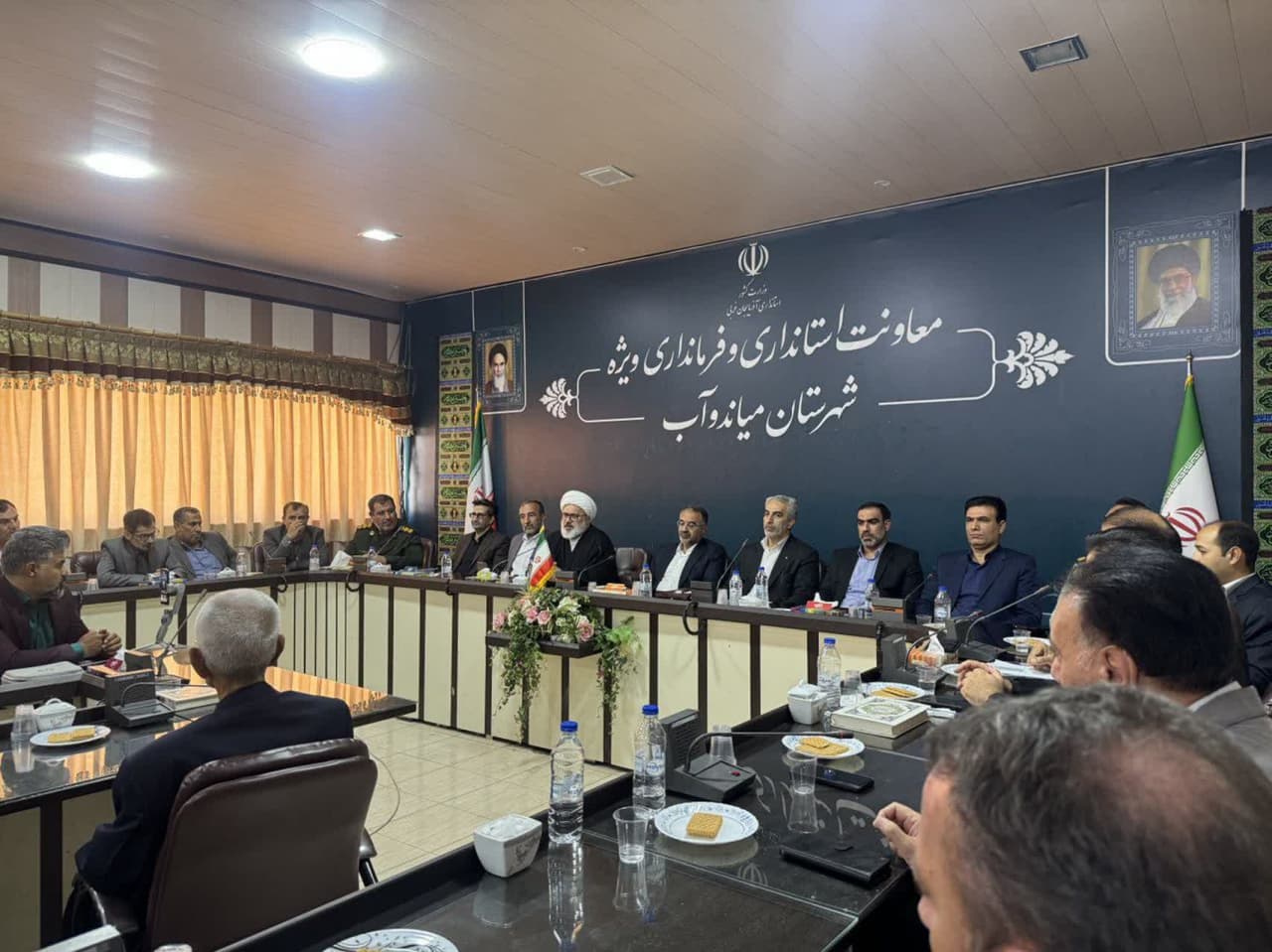 انتصاب فرماندار جدید شهرستان میاندوآب + تصاویر