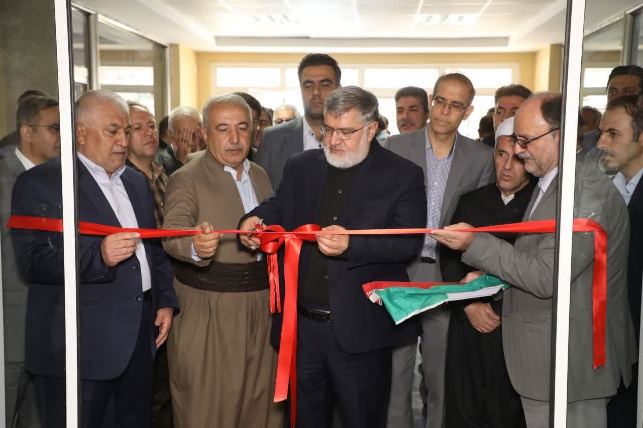 افتتاح ساختمان دانشکده علوم پزشکی مهاباد + تصاویر