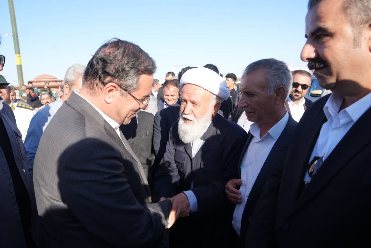 آغاز سفر استاندار آذربایجانغربی به شهرستان سلماس + تصاویر