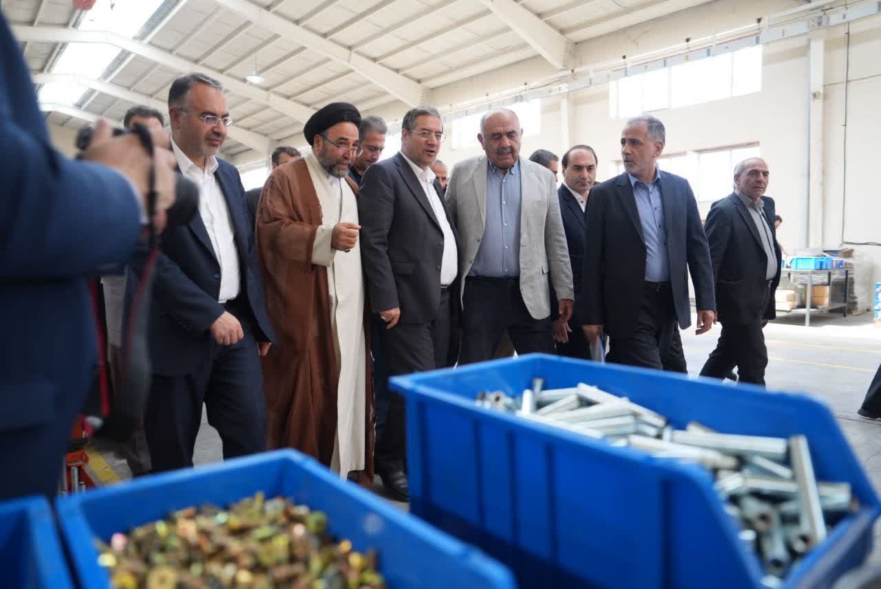 افتتاح واحد تولیدی ترمزسازان آذر اسپوتا در ارومیه + تصاویر