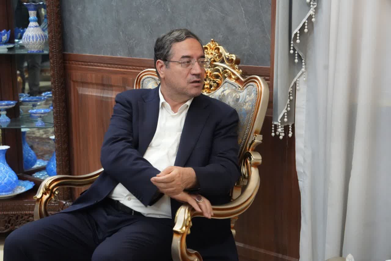 دیدار استاندار آذربایجانغربی با سفیر جمهوری اسلامی ایران در بغداد + تصاویر