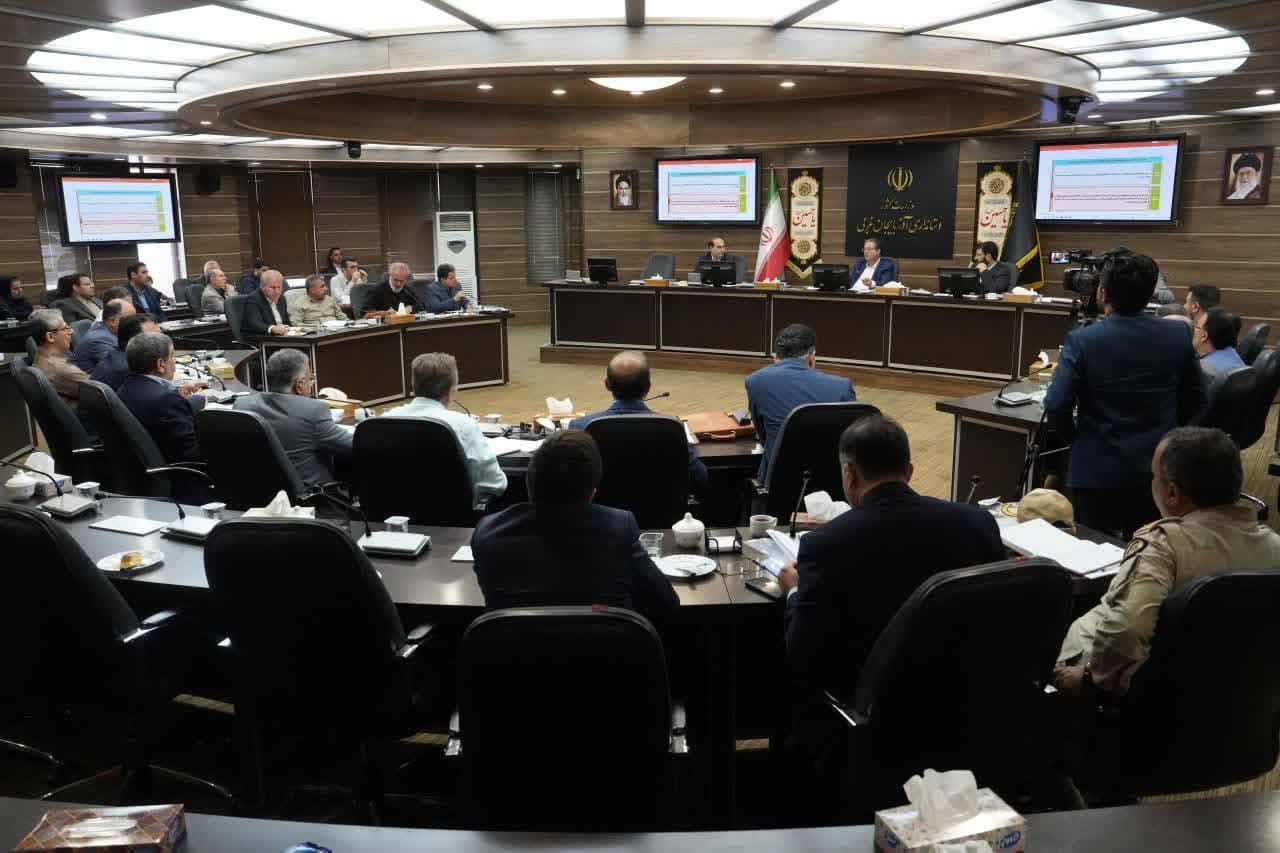 برگزاری جلسه شورای ساماندهی مبادلات مرزی آذربایجانغربی + تصاویر