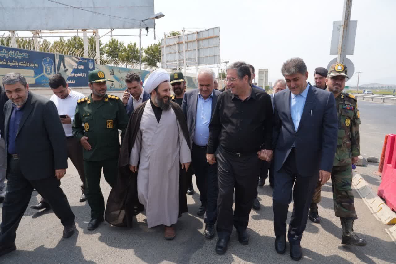 آغاز سفر استاندار آذربایجانغربی به شهرستان خوی + تصاویر