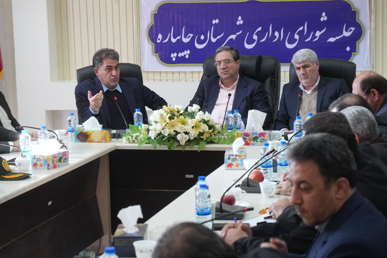 برگزاری جلسه شورای اداری شهرستان چایپاره + تصاویر