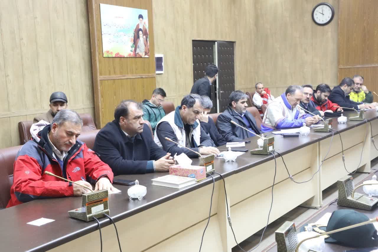 برگزاری جلسه پیشگیری، هماهنگی و فرماندهی عملیات پاسخ به بحران آذربایجانغربی + تصاویر