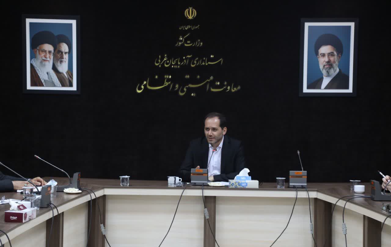برگزاری جلسه هماهنگی مجموعههای اجرایی و پشتیبانی ستاد مرکزی اربعین آذربایجانغربی