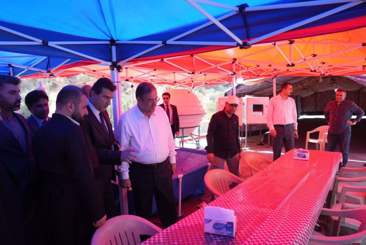 بازدید استاندار آذربایجانغربی از کانیماران عراق + تصاویر