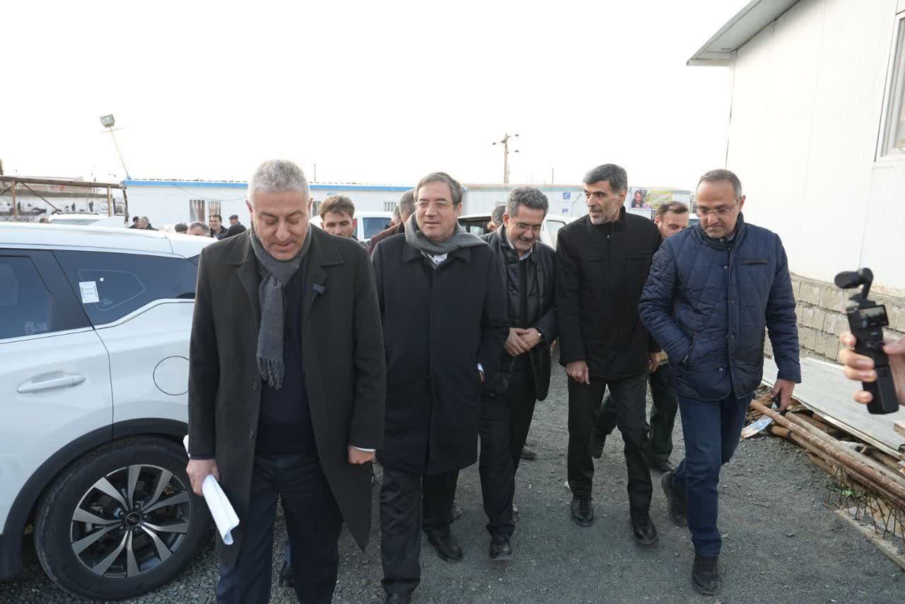 بازدید استاندار آذربایجانغربی از روند اجرای پروژه کنارگذر بوکان + تصاویر