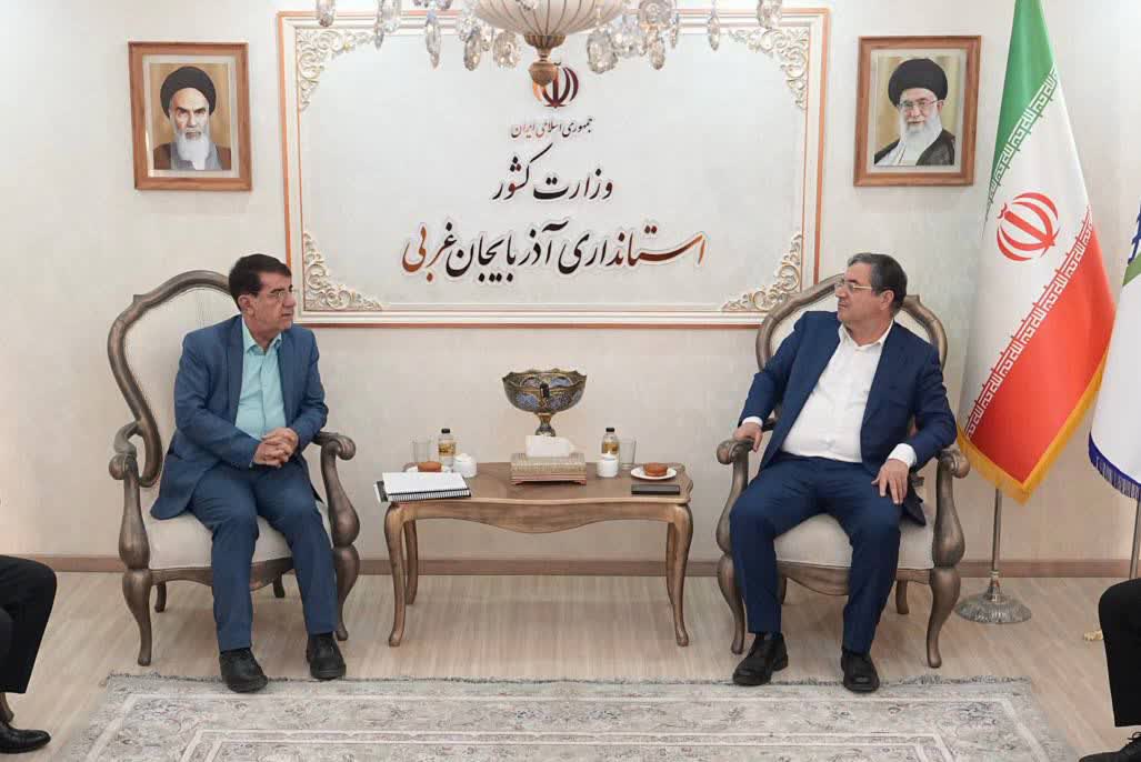 دیدار معاون وزیر راه و شهرسازی با استاندار آذربایجان‌غربی + تصاویر