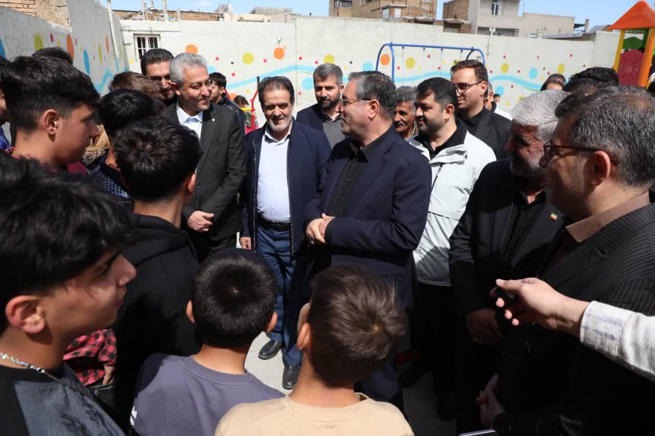 آلبوم تصویری / برگزاری آیین افتتاح پروژه بوستان محله‌ای شهیده رها حیدری در ارومیه