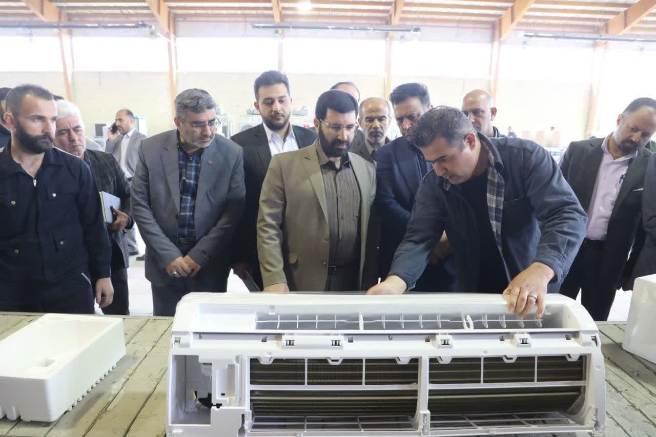 بازگشت شرکت اروم خنک ساز شمال غرب به چرخه تولید + تصاویر