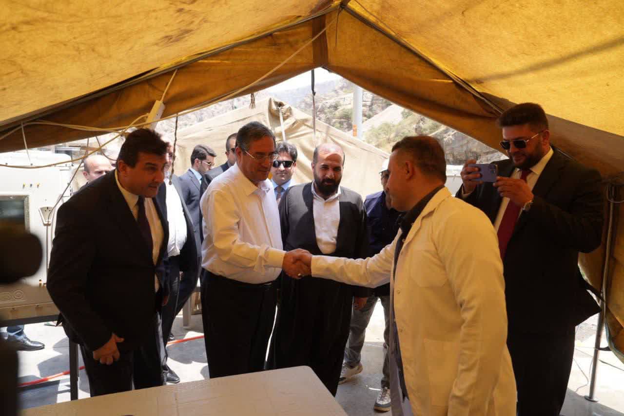 بازدید استاندار آذربایجانغربی از کانیماران عراق + تصاویر