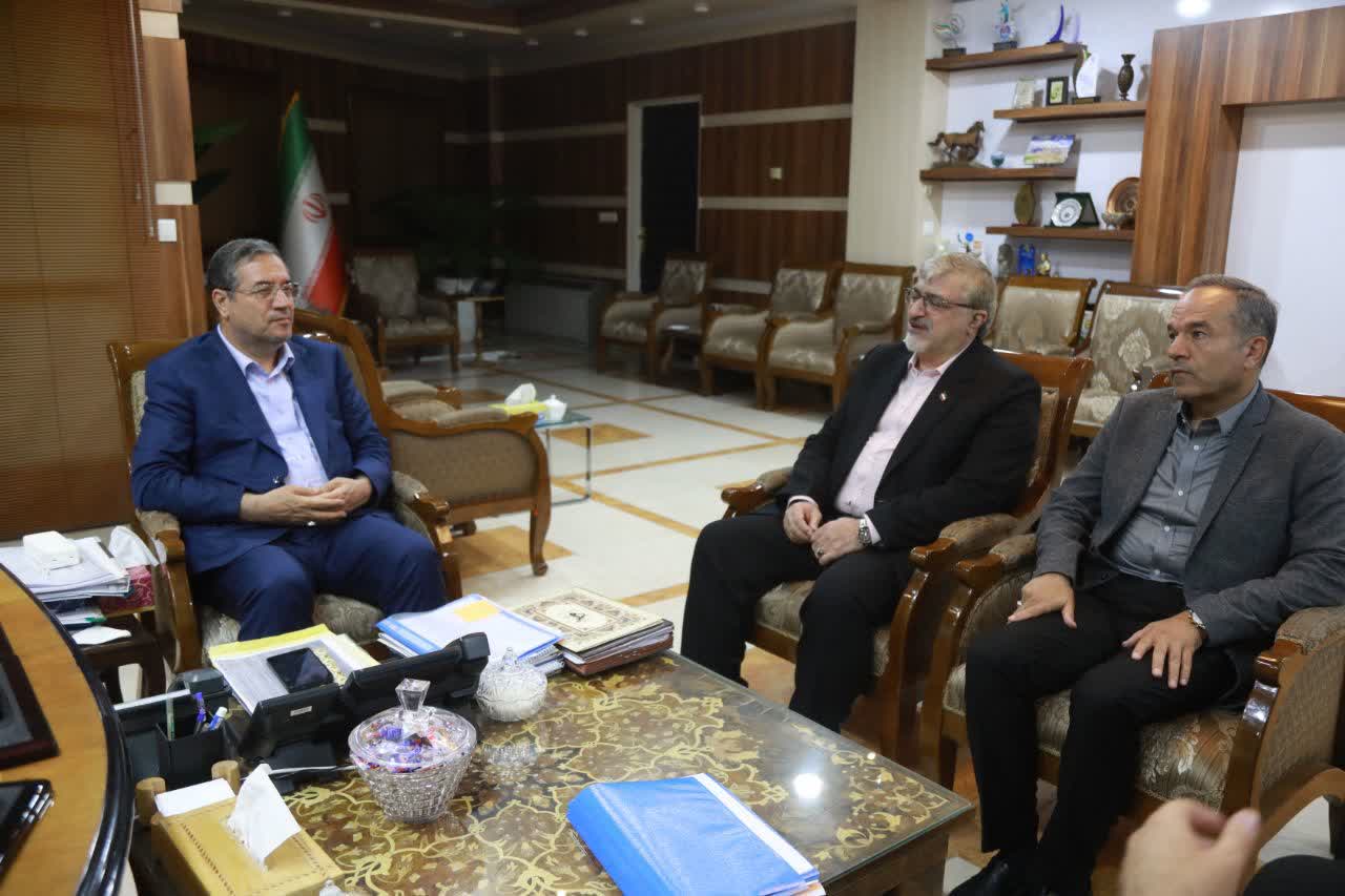 دیدار معاون توسعه مدیریت و منابع سازمان شهرداریها و دهیاریهای کشور با استاندار آذربایجانغربی + تصاویر