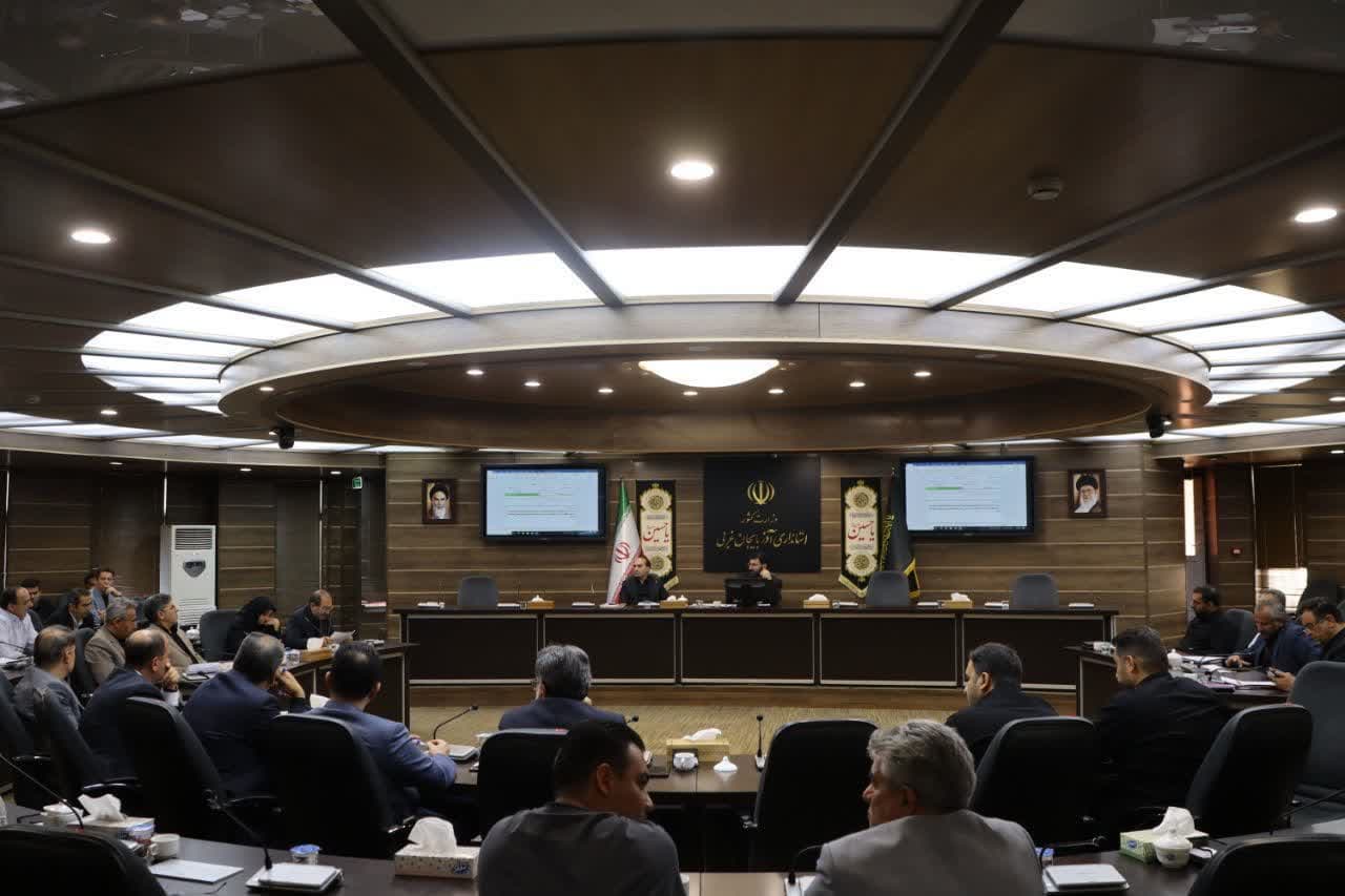 برگزاری جلسه کارگروه تسهیل و رفع موانع تولید آذربایجانغربی + تصاویر