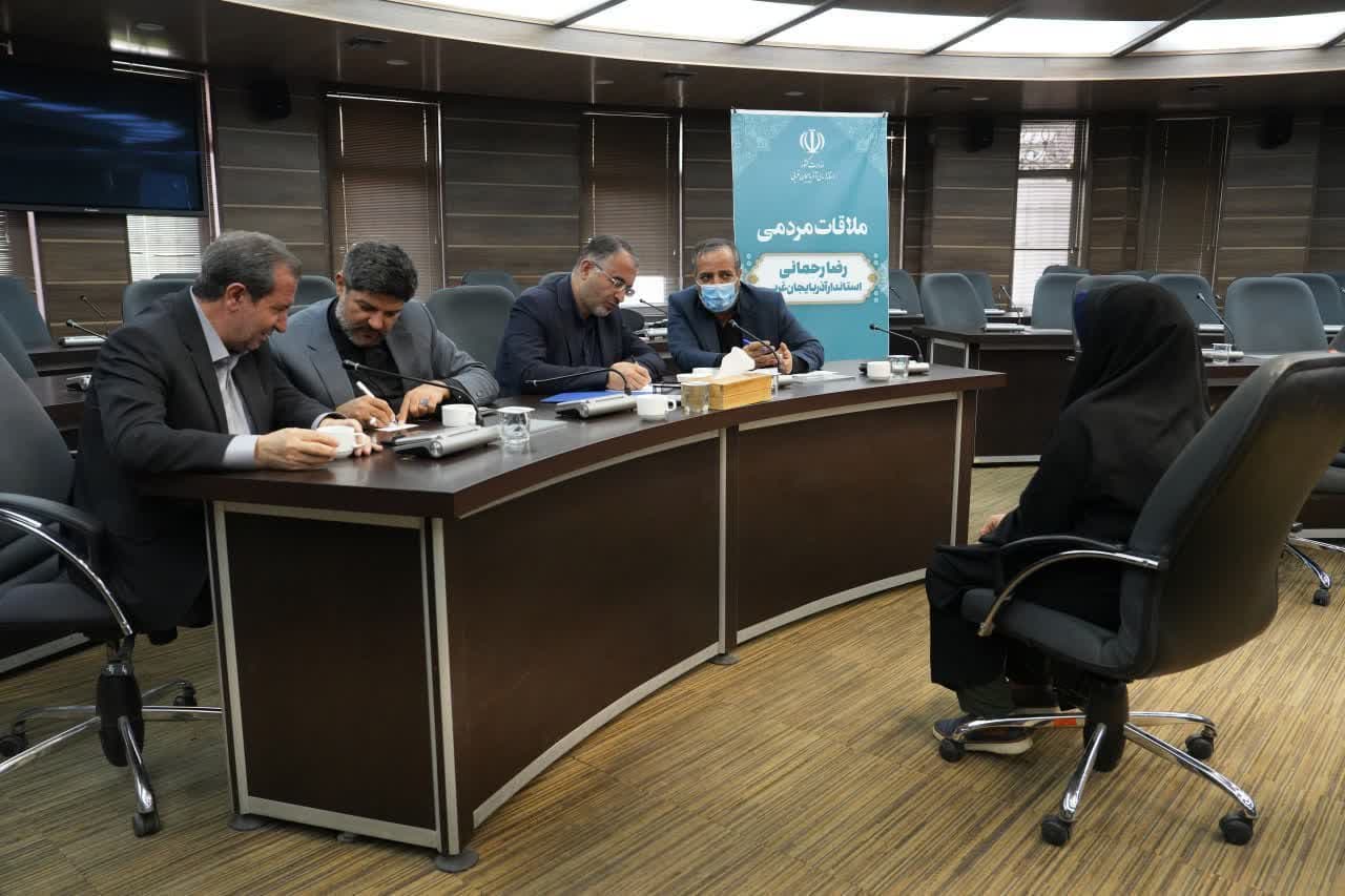 برگزاری ملاقات مردمی مدیران استانداری آذربایجانغربی + تصاویر