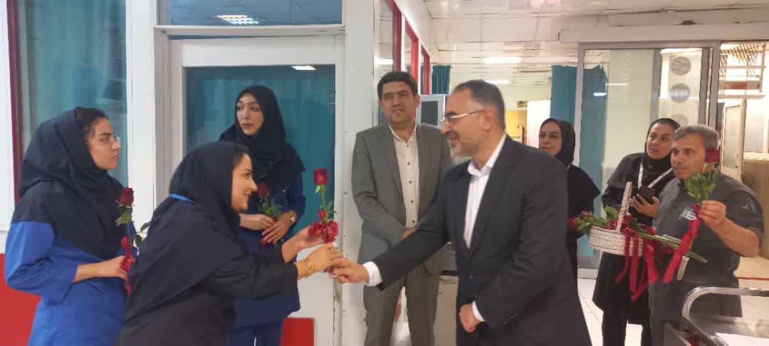 قدردانی سرپرست معاونت سیاسی و اجتماعی استاندار آذربایجانغربی از پرستاران