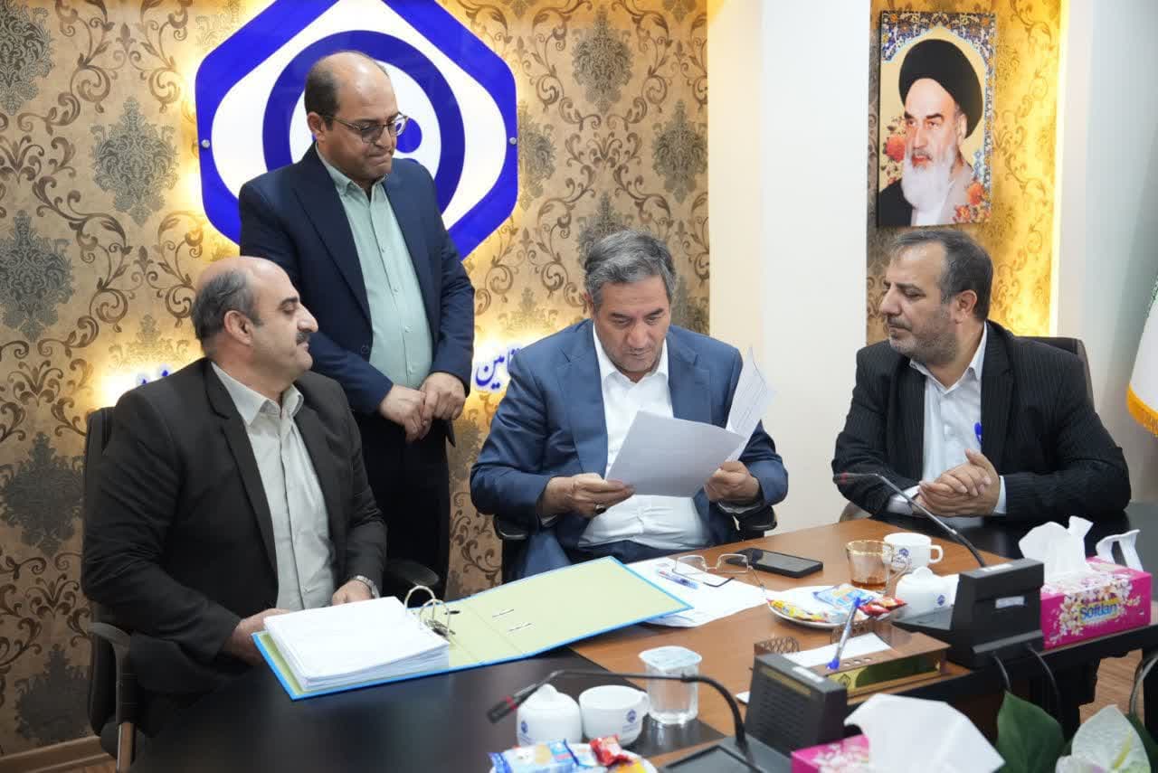 آلبوم تصویری / بازدید استاندار آذربایجانغربی از اداره کل تأمین اجتماعی استان