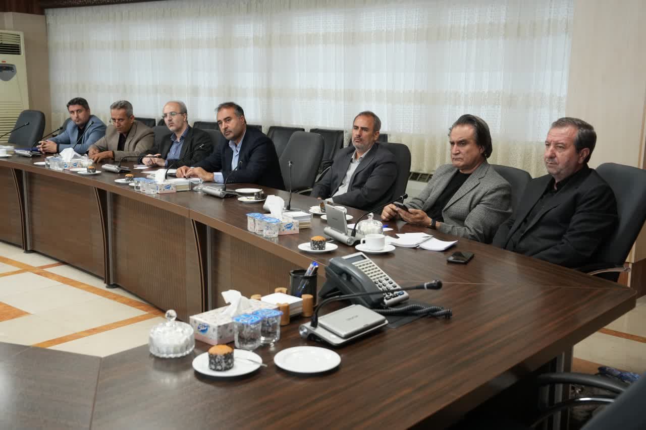برگزاری جلسه هماهنگی پیشبرد عملیات اجرایی پروژههای سرمایهگذاری "اینوا" + تصاویر